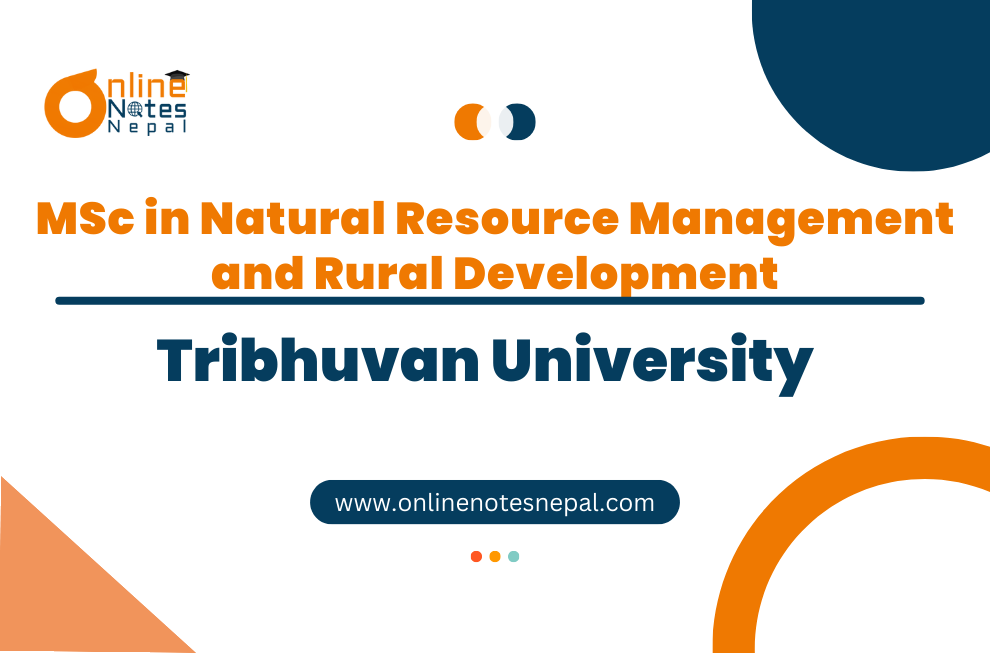 MSc in Natural Resource Management and Rural Development